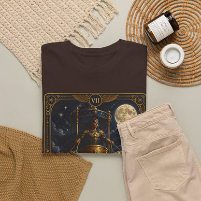 The Chariot Tarot T-Shirt — Vintage Occult Illustration Tee