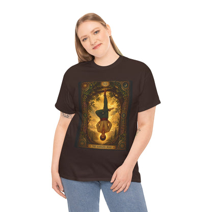 Tarot Hanged Man T-Shirt — Vintage Occult Tarot Card Graphic Tee