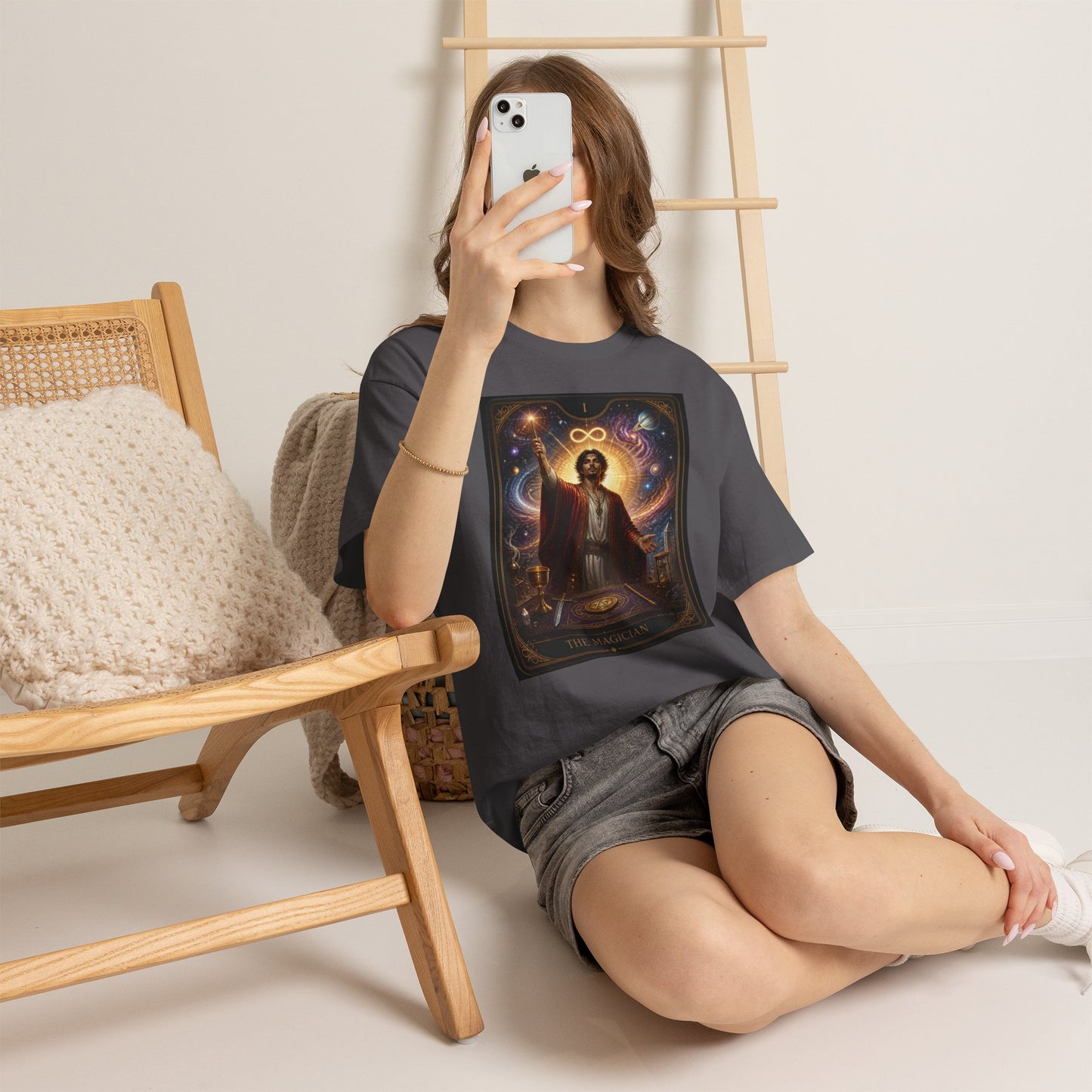 Mystic Magician Tarot T-Shirt — The Magus Arcana Illustration Tee
