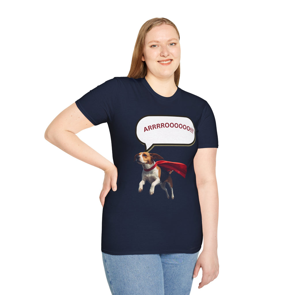 Beagle the Superdog 'ARRRROOOOO!!!' T‑Shirt