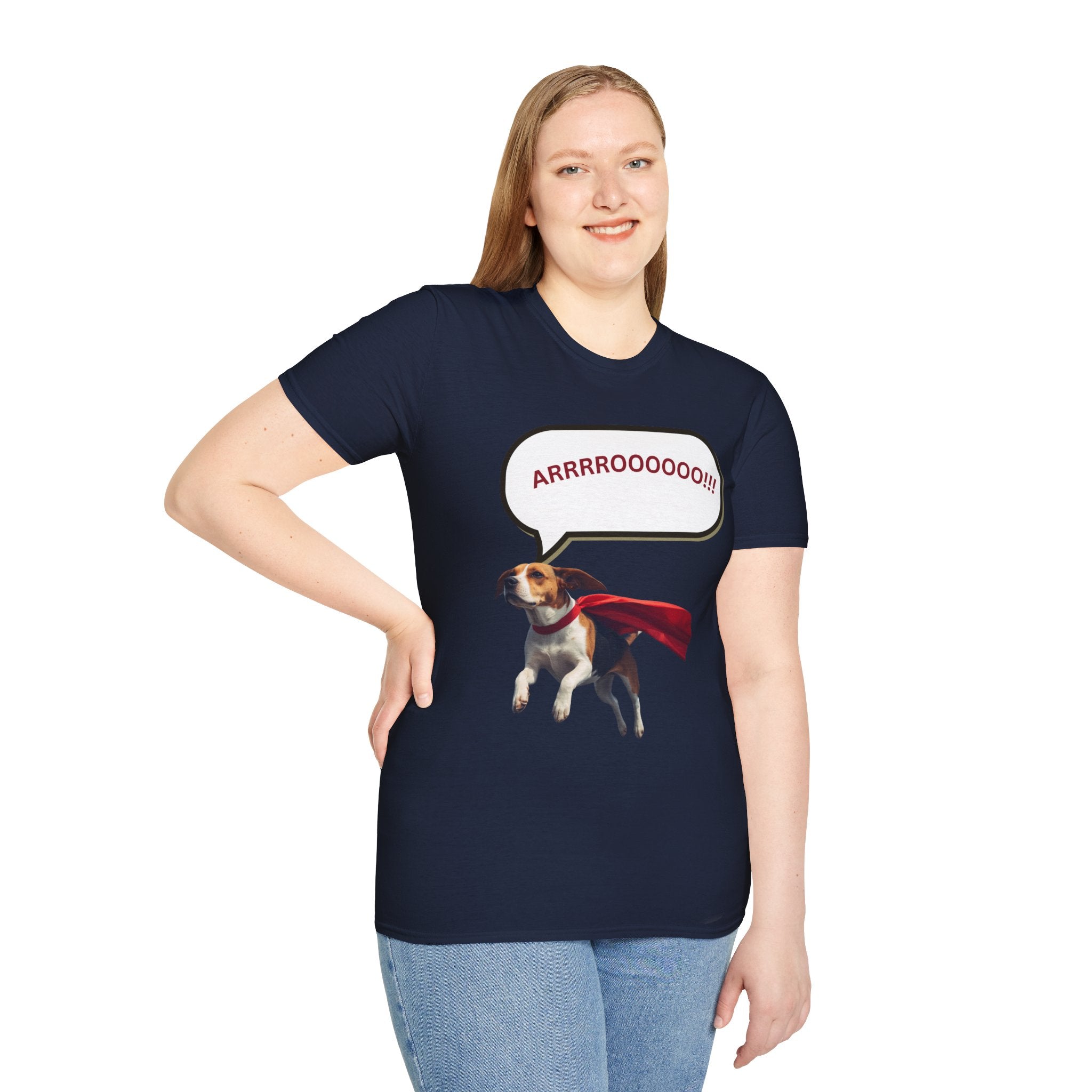 Beagle the Superdog 'ARRRROOOOO!!!' T‑Shirt