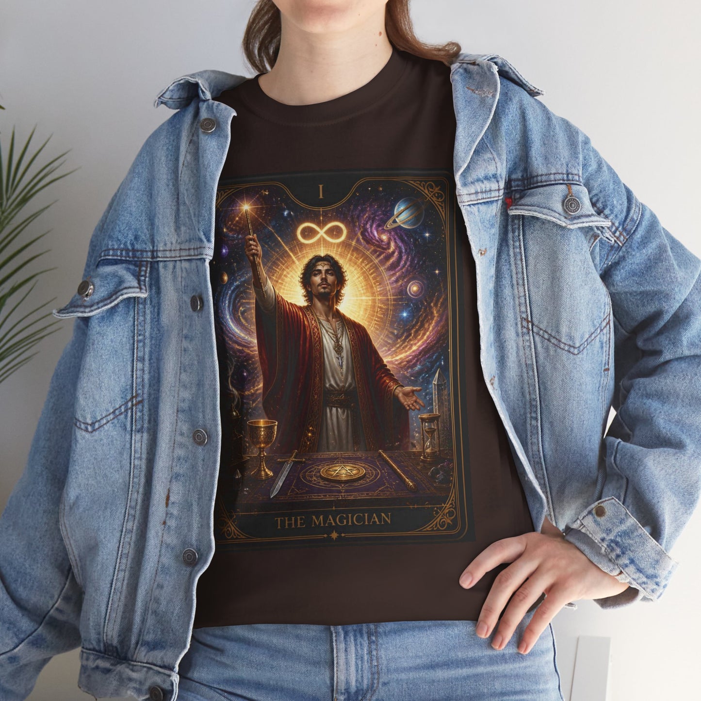 Mystic Magician Tarot T-Shirt — The Magus Arcana Illustration Tee