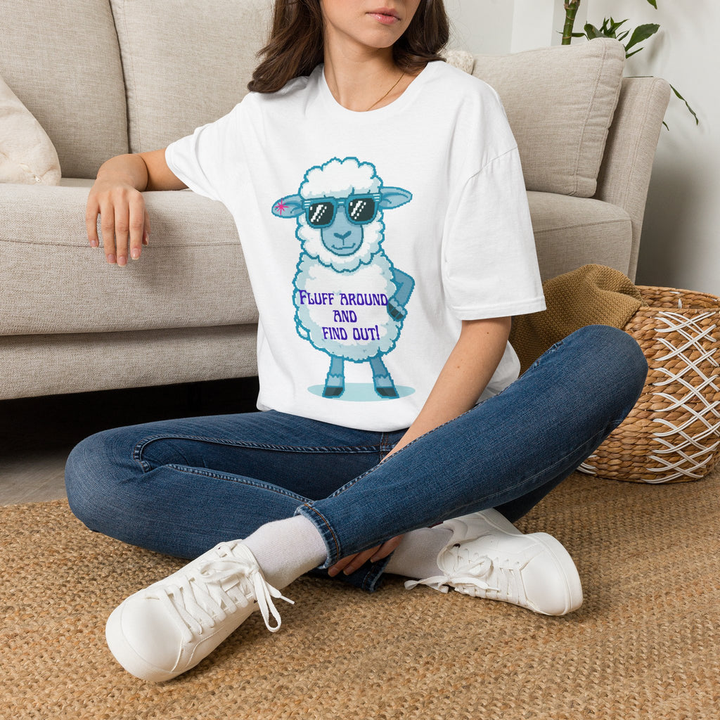 Sassy Sheep T-Shirt — Fluff Around and Find Out Graphic Tee