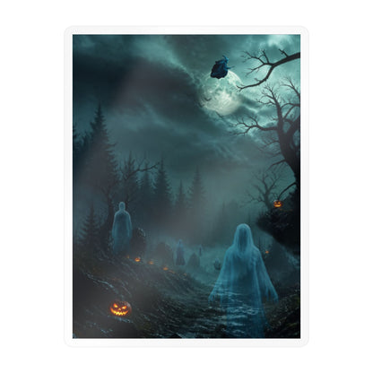 Haunted Night Kiss-Cut Vinyl Decal