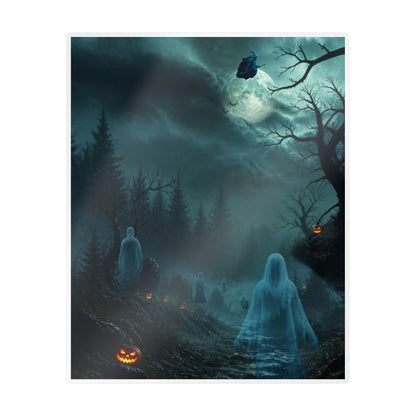 Haunted Night Kiss-Cut Vinyl Decal