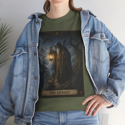 Tarot 'The Hermit' T-Shirt – Mystic Lantern Card Tee