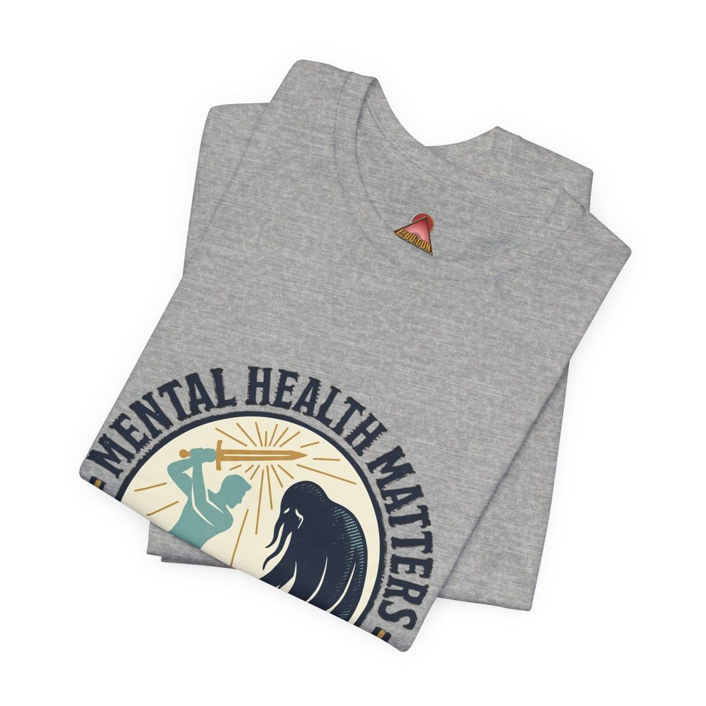 Mental Health Matters Tee | Wear Green, Awareness Ribbon, Be Kind