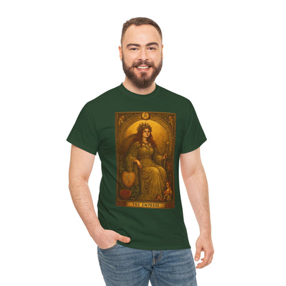 The Empress Tarot Card T-Shirt — Vintage Occult Astrology Graphic Tee