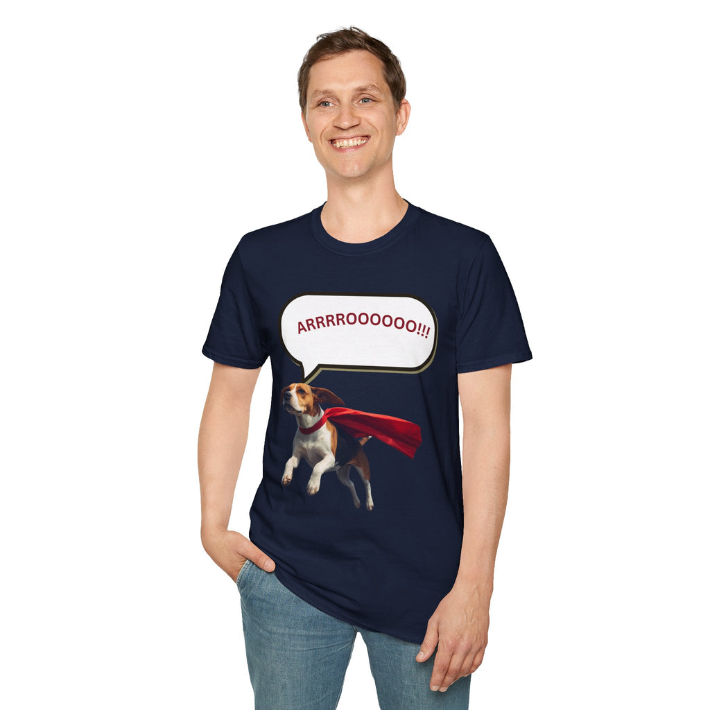 Beagle the Superdog 'ARRRROOOOO!!!' T‑Shirt