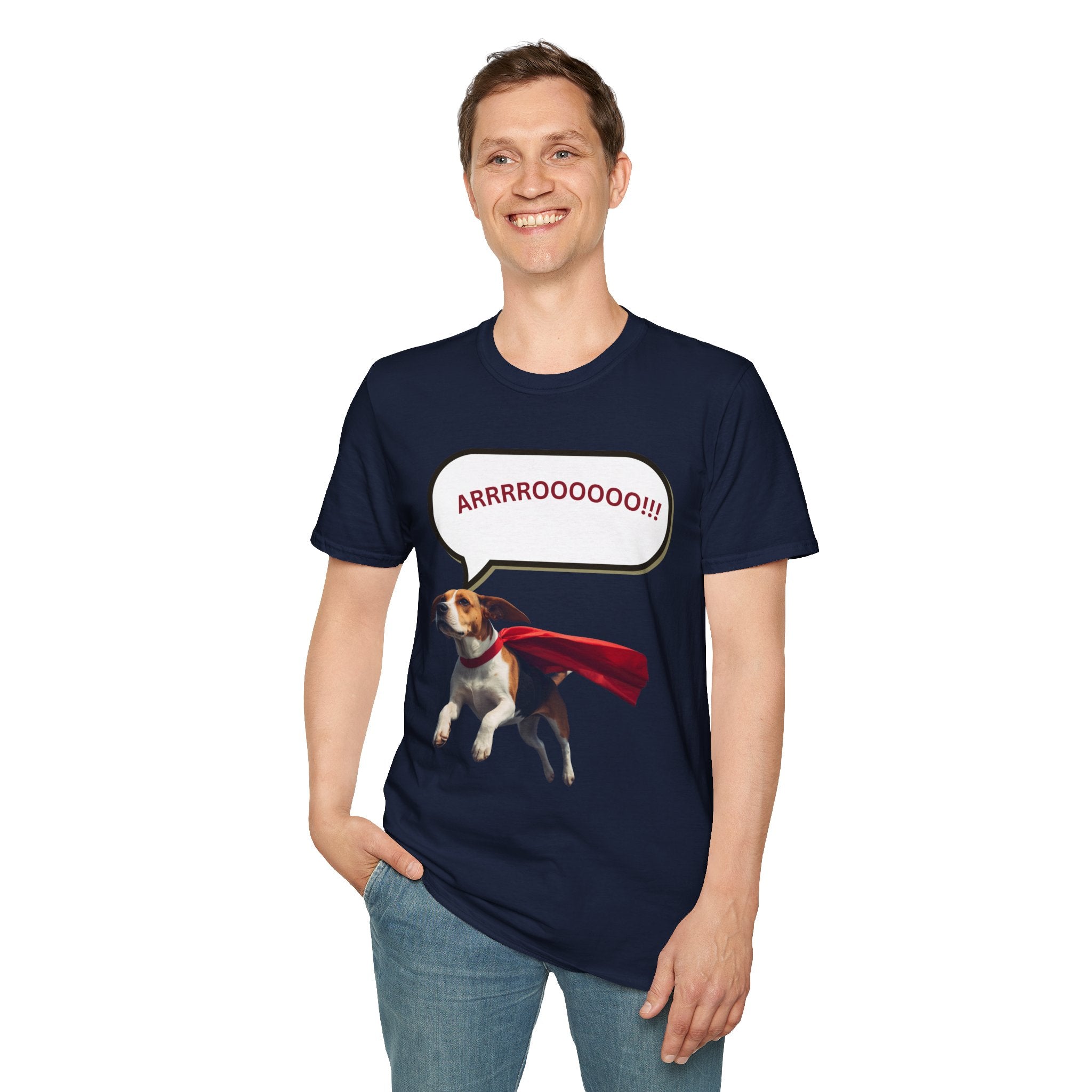 Beagle the Superdog 'ARRRROOOOO!!!' T‑Shirt