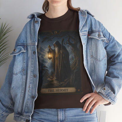Tarot 'The Hermit' T-Shirt – Mystic Lantern Card Tee