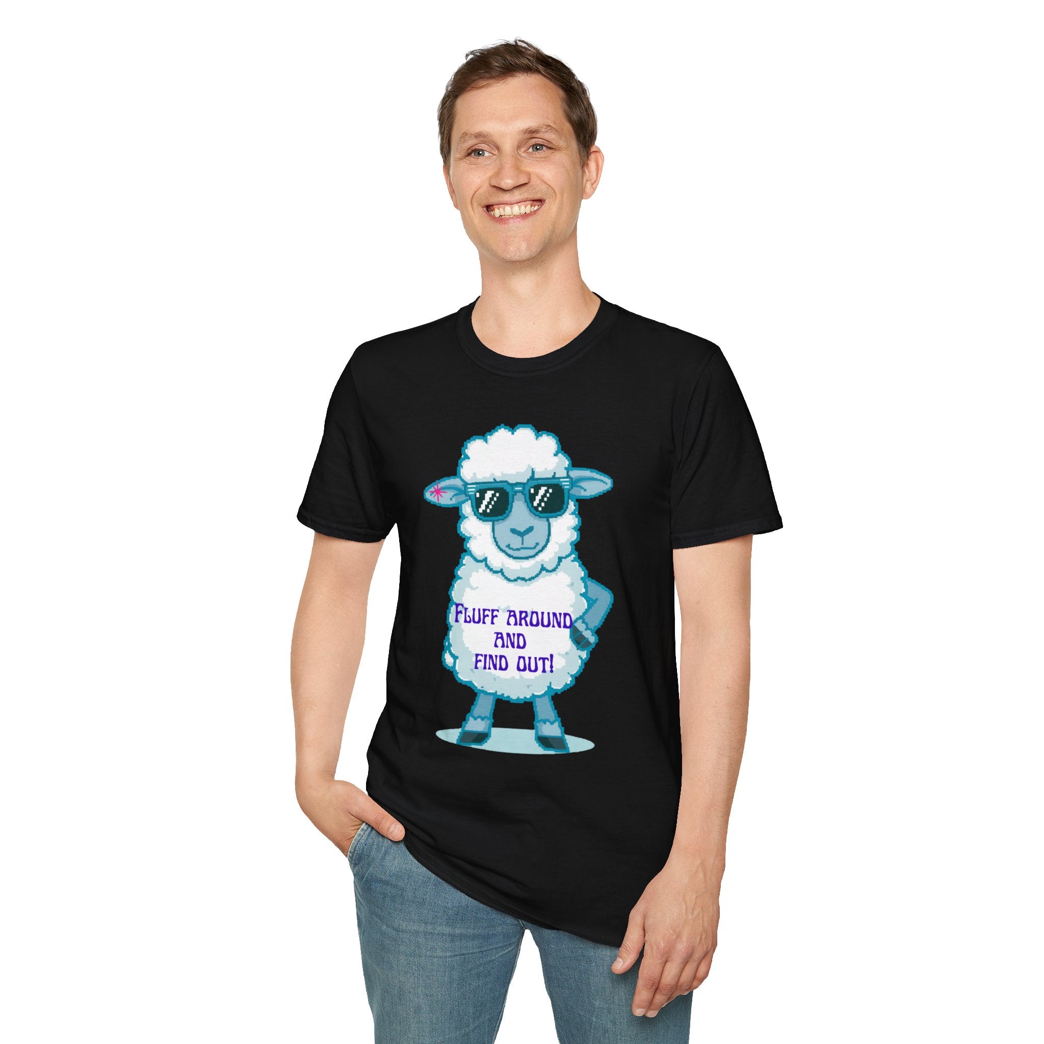 Sassy Sheep T-Shirt — Fluff Around and Find Out Graphic Tee