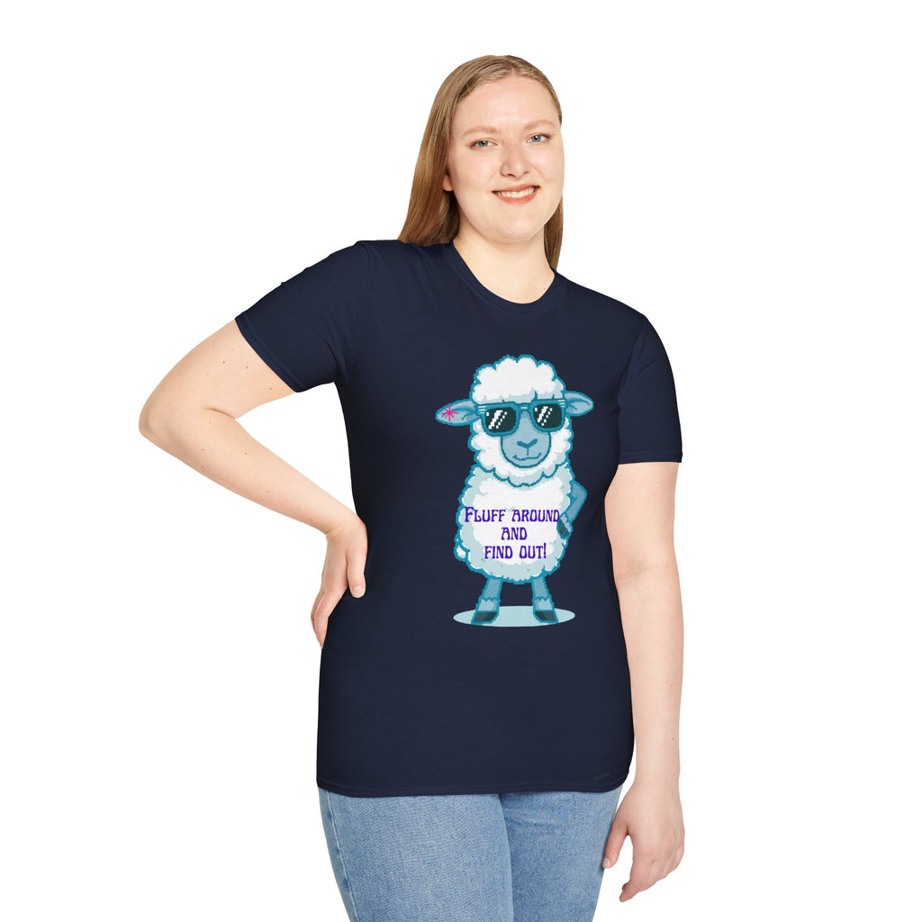 Sassy Sheep T-Shirt — Fluff Around and Find Out Graphic Tee