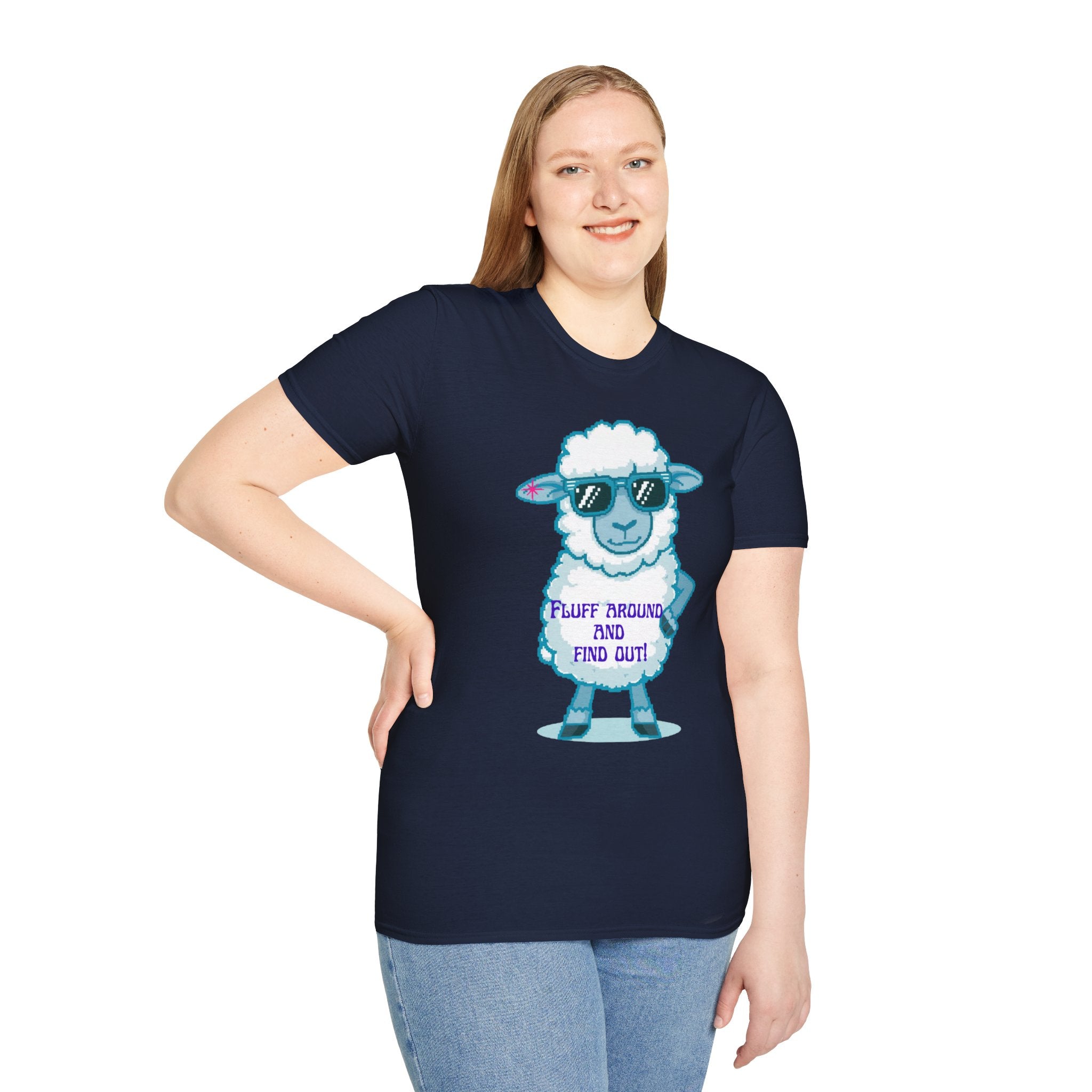 Sassy Sheep T-Shirt — Fluff Around and Find Out Graphic Tee
