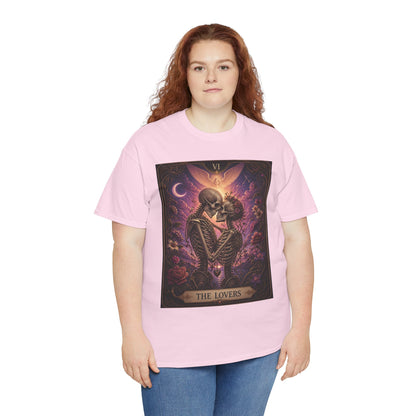 Tarot 'The Lovers' Skeleton Kiss Tee