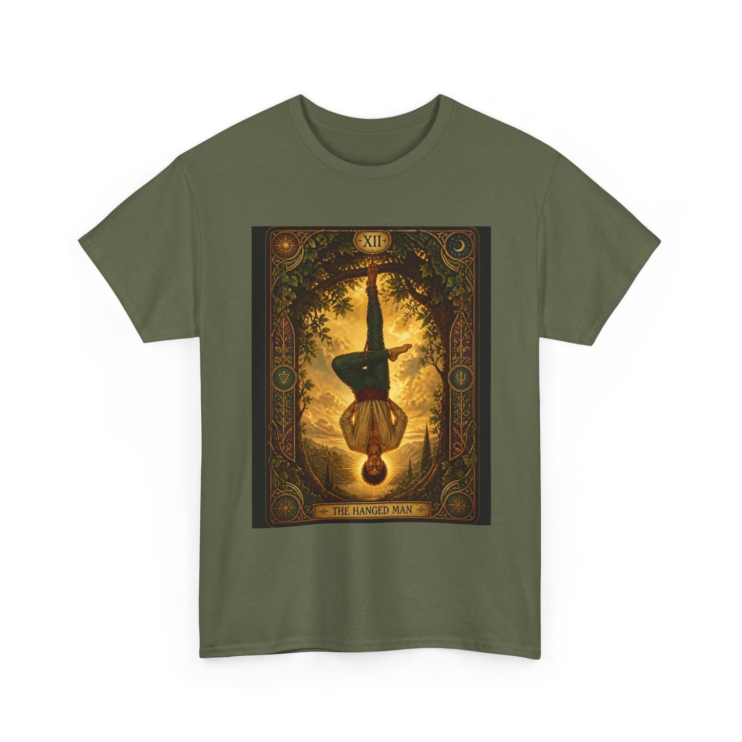 Tarot Hanged Man T-Shirt — Vintage Occult Tarot Card Graphic Tee