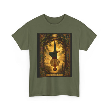 Tarot Hanged Man T-Shirt — Vintage Occult Tarot Card Graphic Tee