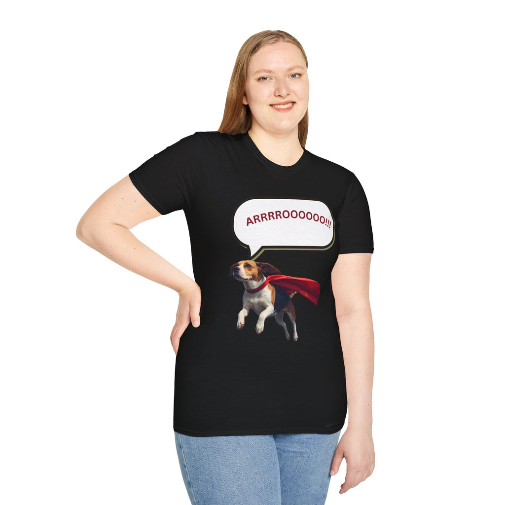 Beagle the Superdog 'ARRRROOOOO!!!' T‑Shirt