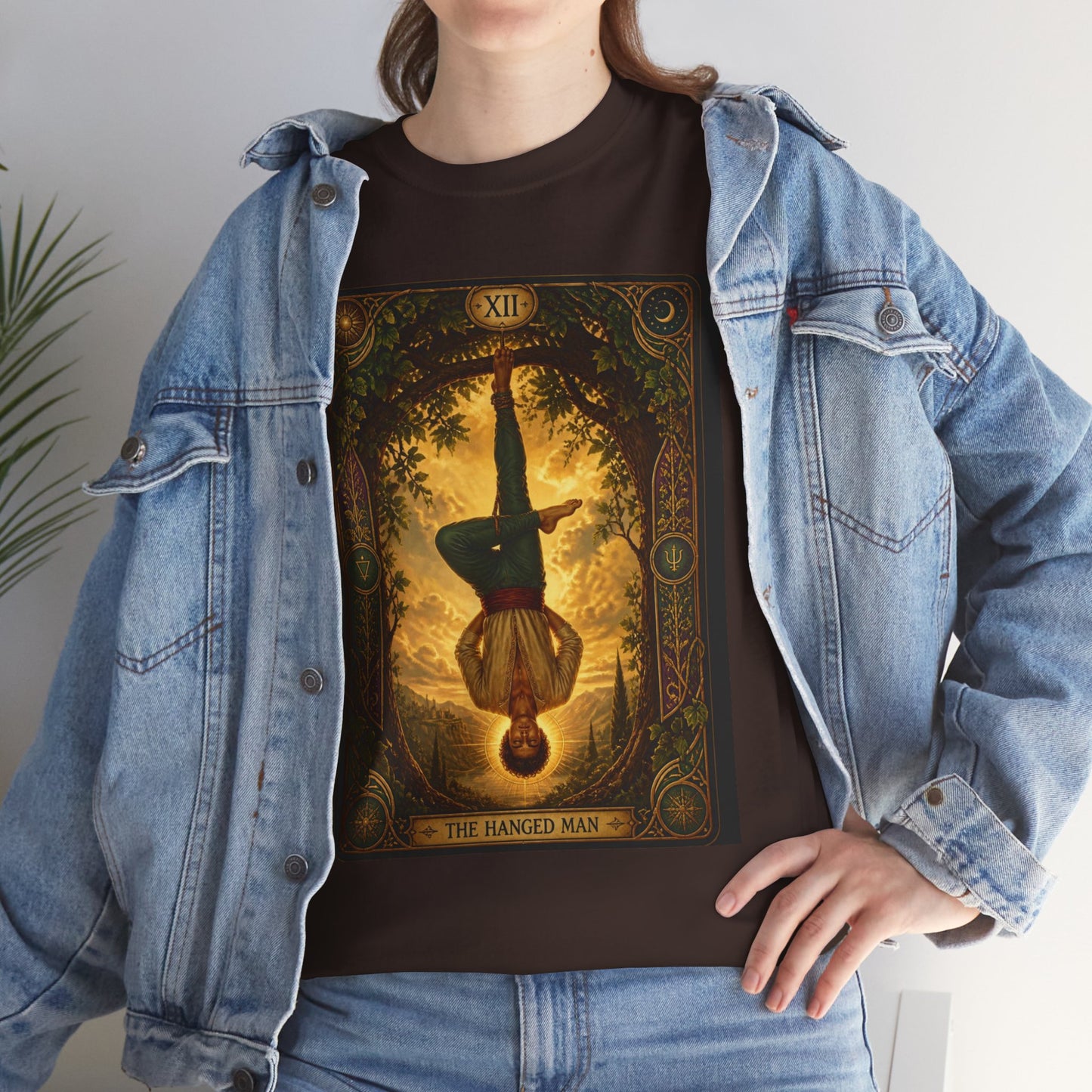 Tarot Hanged Man T-Shirt — Vintage Occult Tarot Card Graphic Tee