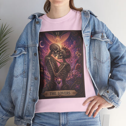 Tarot 'The Lovers' Skeleton Kiss Tee