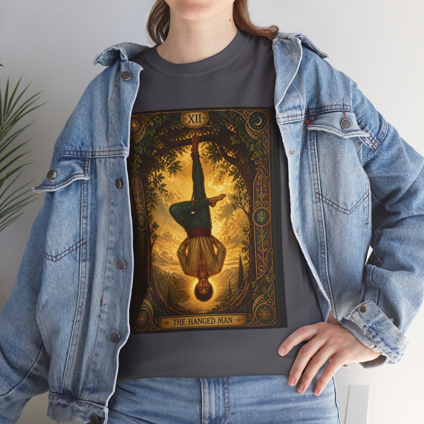 Tarot Hanged Man T-Shirt — Vintage Occult Tarot Card Graphic Tee