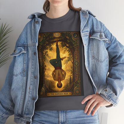 Tarot Hanged Man T-Shirt — Vintage Occult Tarot Card Graphic Tee
