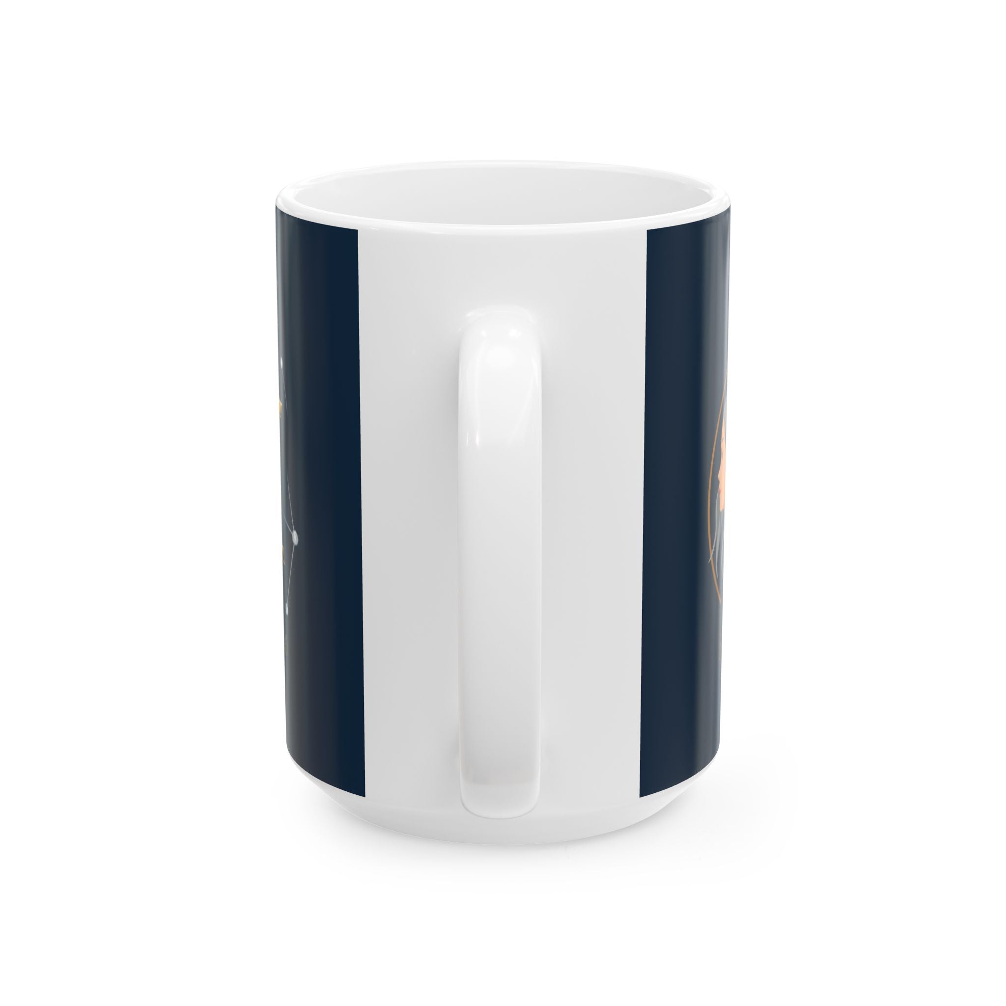 Gemini Constellation Ceramic Mug — Zodiac Astrology Coffee Cup (11oz/15oz)