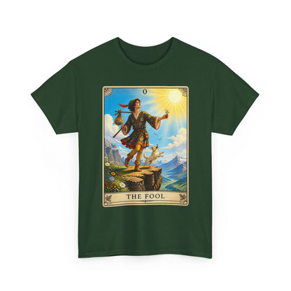 The Fool Tarot Card T‑Shirt — Vintage Major Arcana Graphic Tee