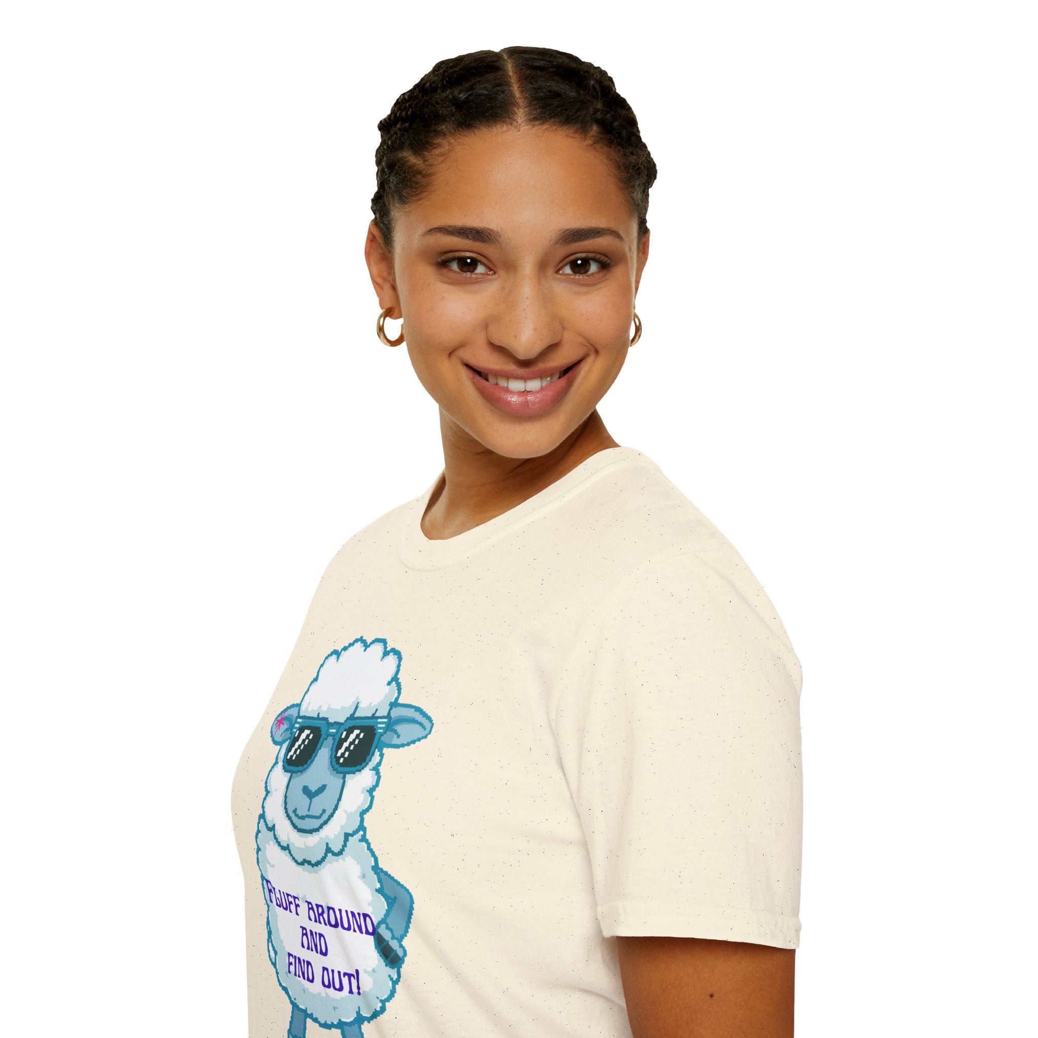 Sassy Sheep T-Shirt — Fluff Around and Find Out Graphic Tee