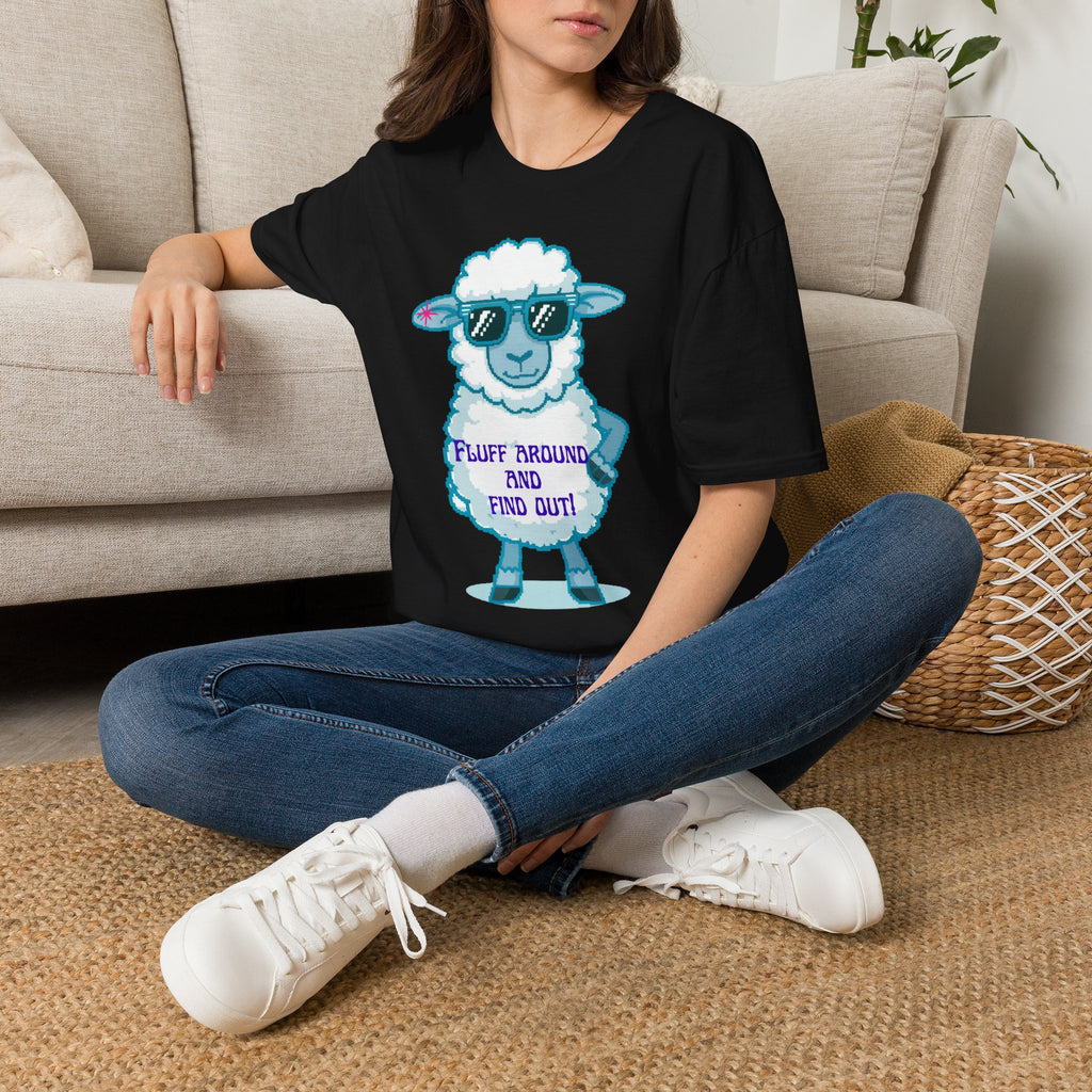 Sassy Sheep T-Shirt — Fluff Around and Find Out Graphic Tee