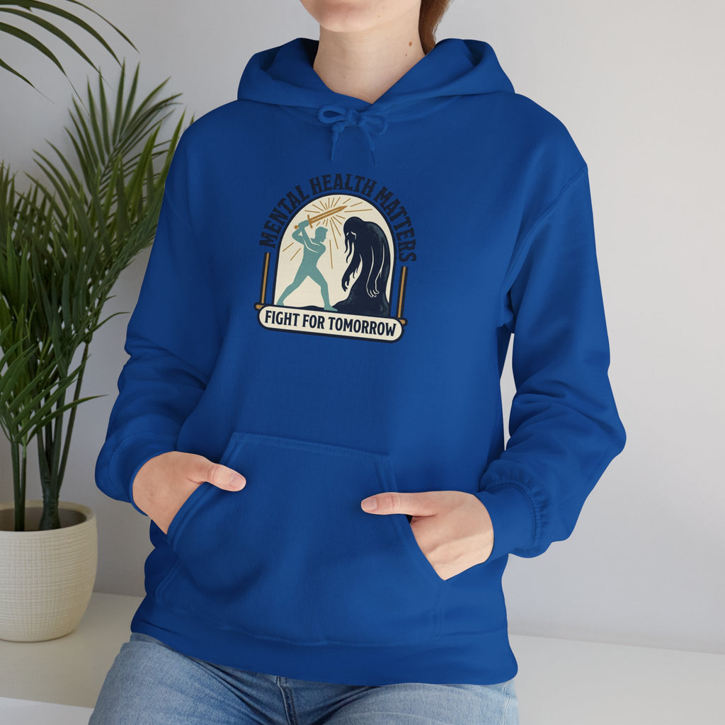 Mental Health Matters Hoodie | Wear Green, Awareness Ribbon, Self-Care