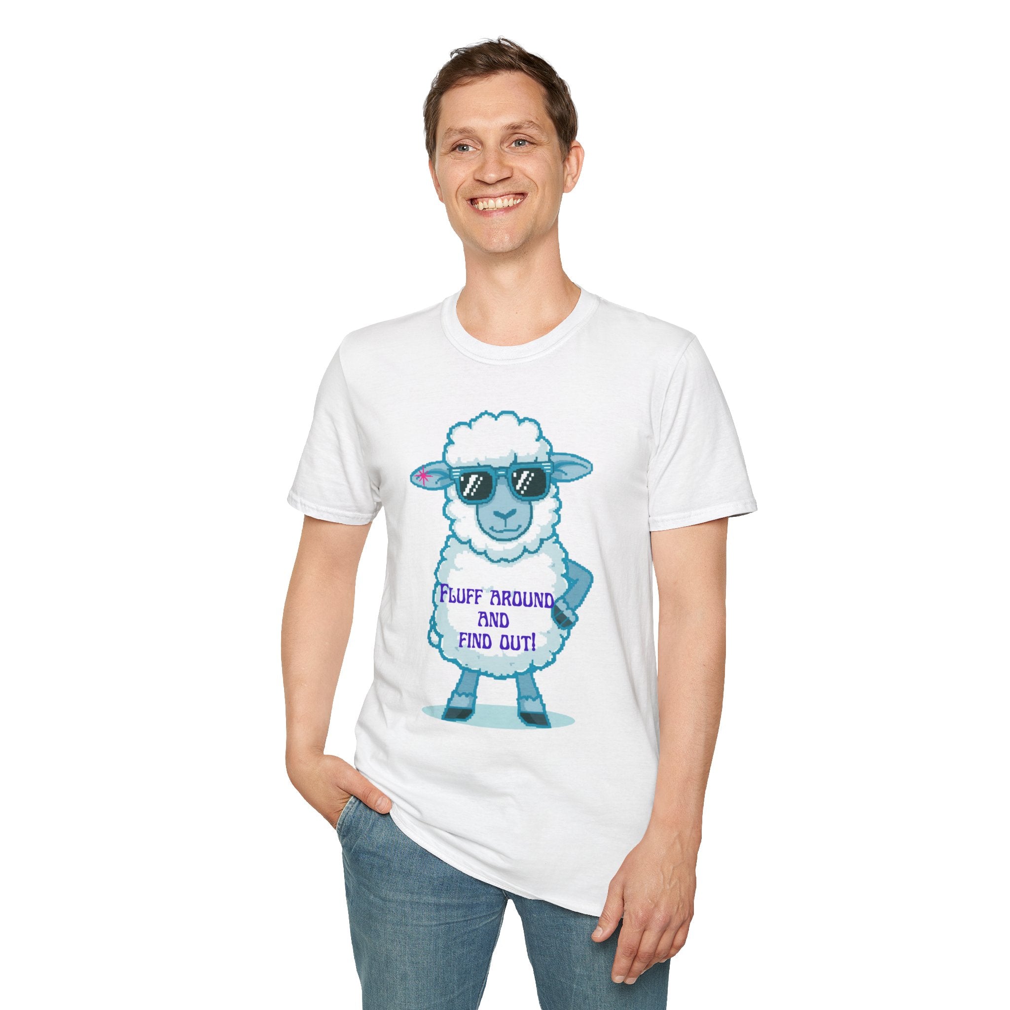 Sassy Sheep T-Shirt — Fluff Around and Find Out Graphic Tee