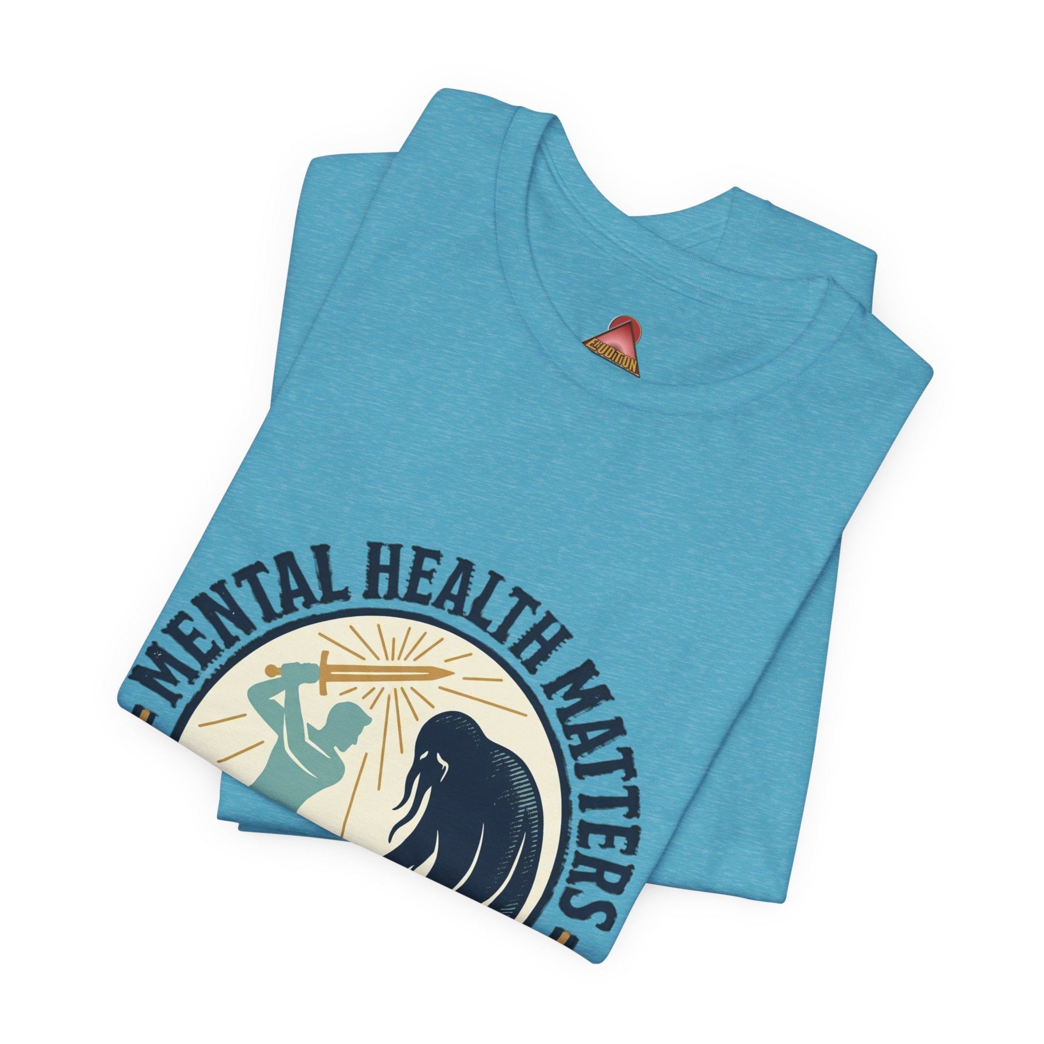 Mental Health Matters Tee | Wear Green, Awareness Ribbon, Be Kind
