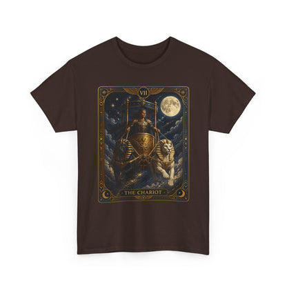 The Chariot Tarot T-Shirt — Vintage Occult Illustration Tee