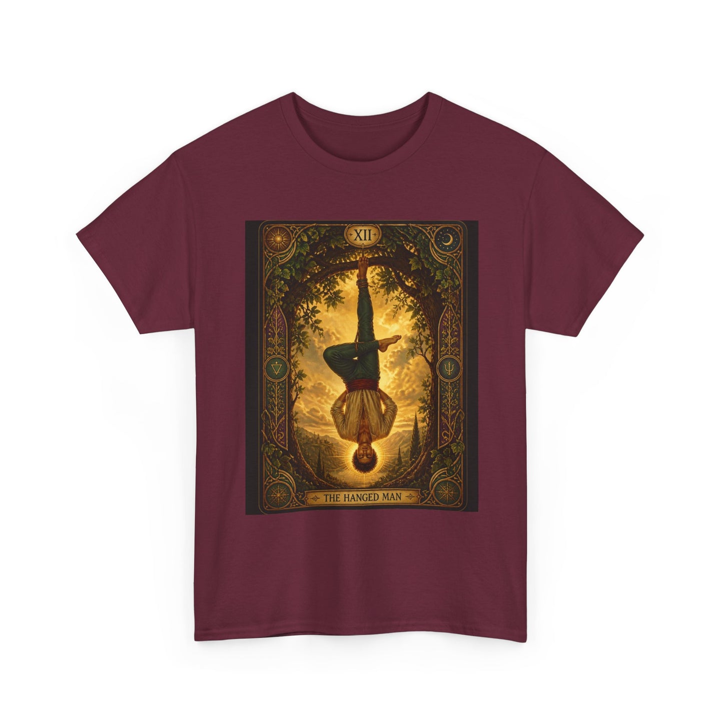Tarot Hanged Man T-Shirt — Vintage Occult Tarot Card Graphic Tee