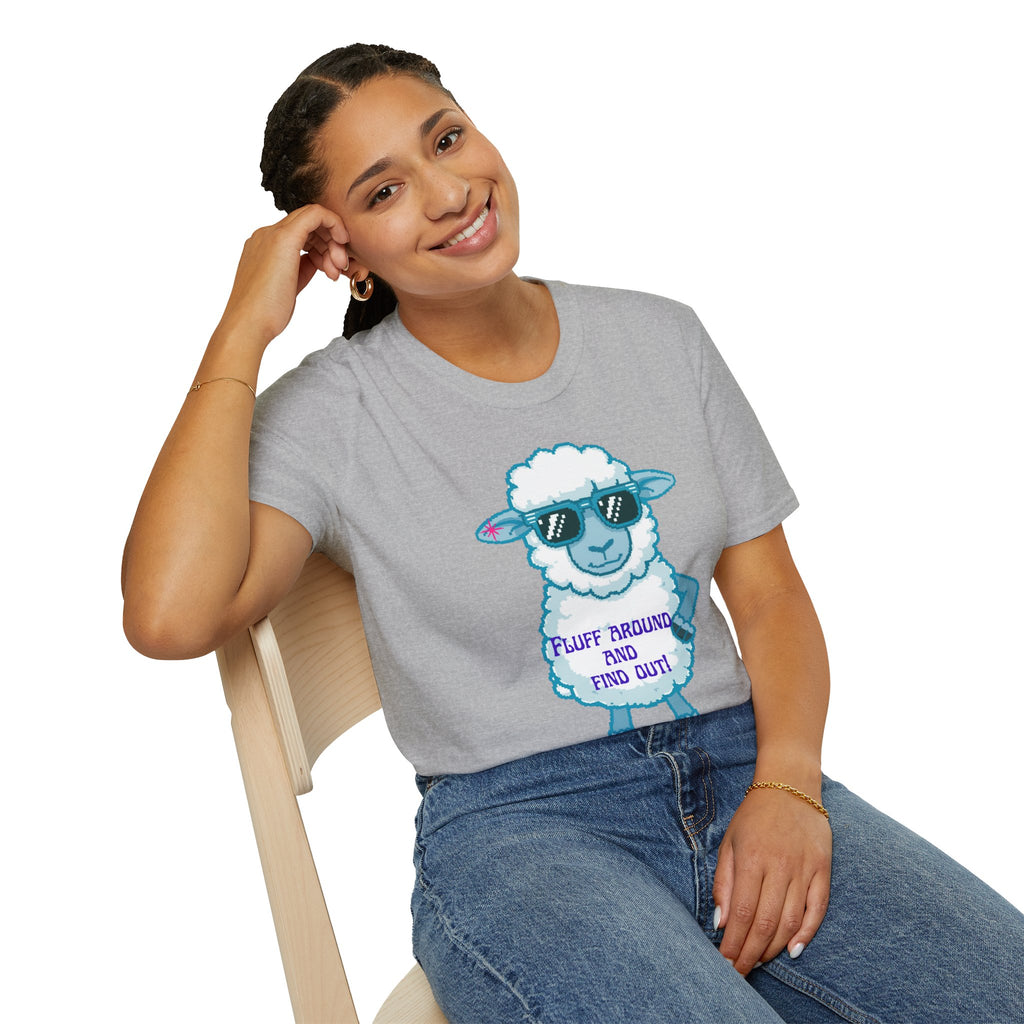 Sassy Sheep T-Shirt — Fluff Around and Find Out Graphic Tee