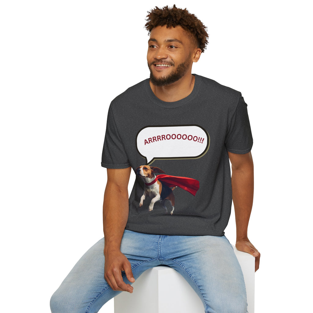 Beagle the Superdog 'ARRRROOOOO!!!' T‑Shirt