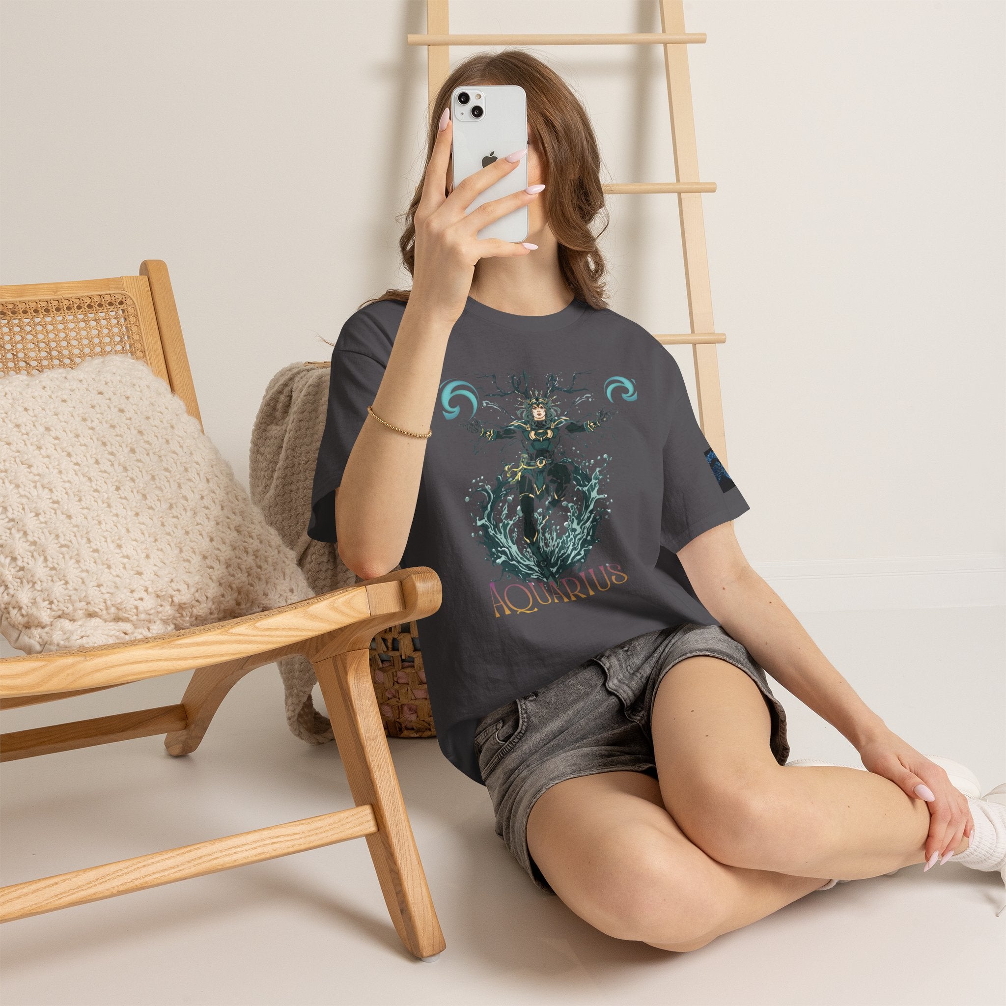 Aquarius Zodiac T‑Shirt — Aquarius Astrology Tee