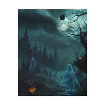 Haunted Night Kiss-Cut Vinyl Decal