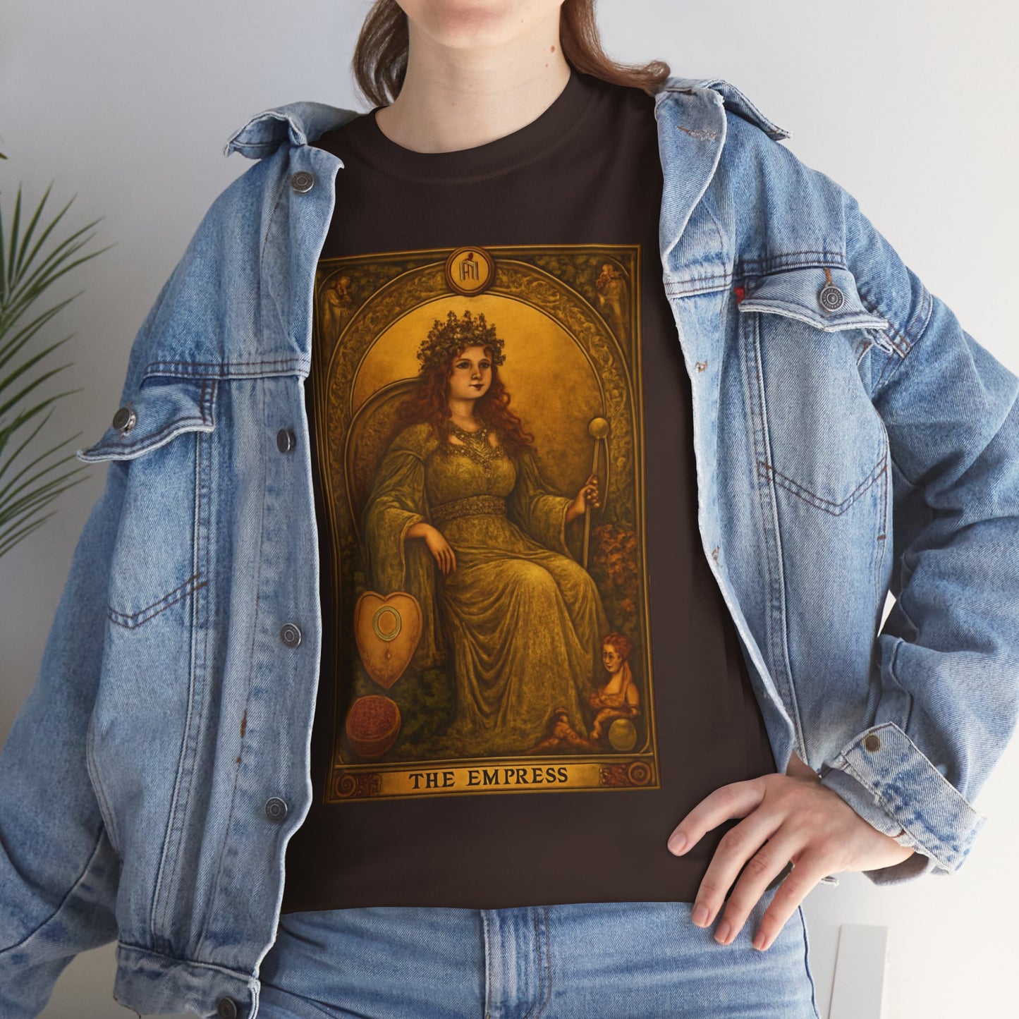 The Empress Tarot Card T-Shirt — Vintage Occult Astrology Graphic Tee