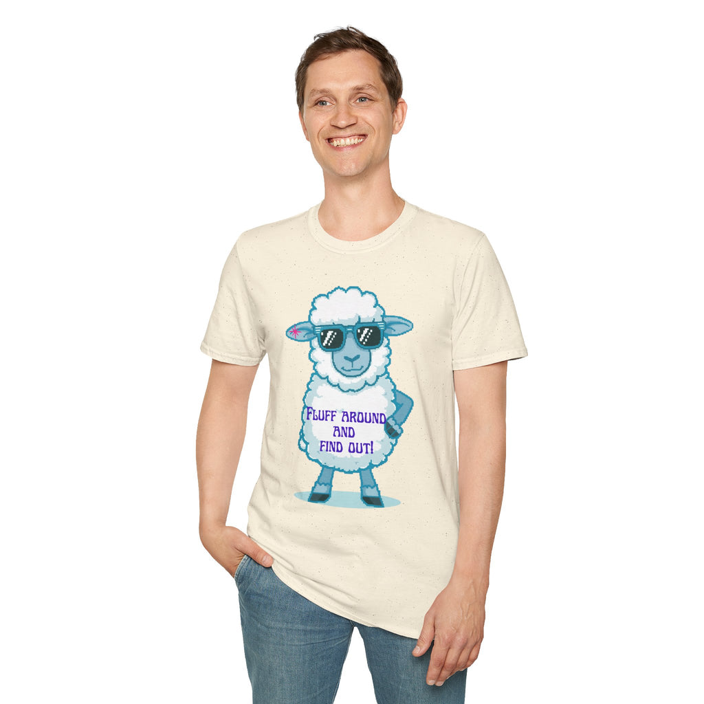 Sassy Sheep T-Shirt — Fluff Around and Find Out Graphic Tee