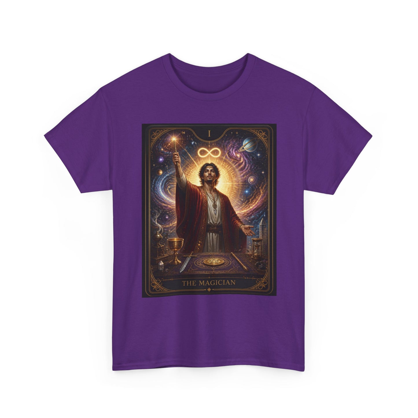 Mystic Magician Tarot T-Shirt — The Magus Arcana Illustration Tee