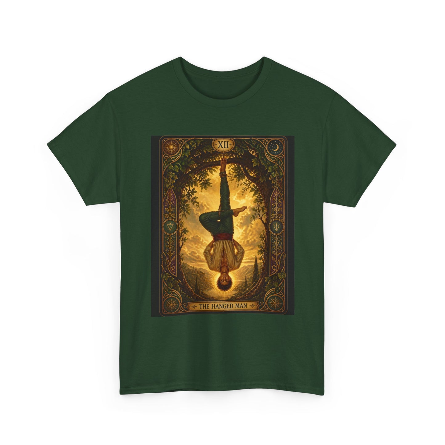 Tarot Hanged Man T-Shirt — Vintage Occult Tarot Card Graphic Tee