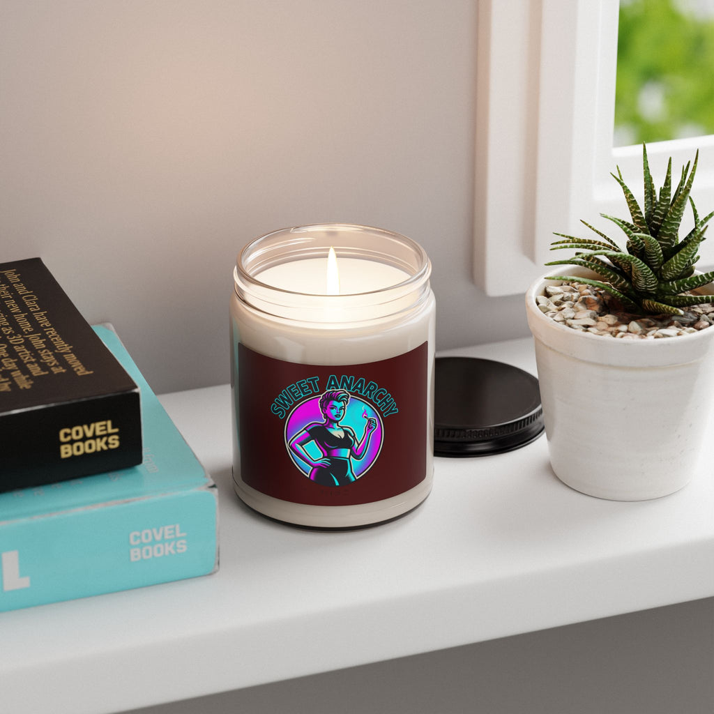 Sweet Anarchy Candle  | Scented Soy Candle, 9oz