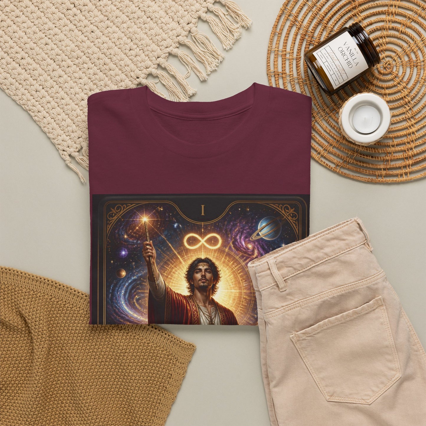 Mystic Magician Tarot T-Shirt — The Magus Arcana Illustration Tee