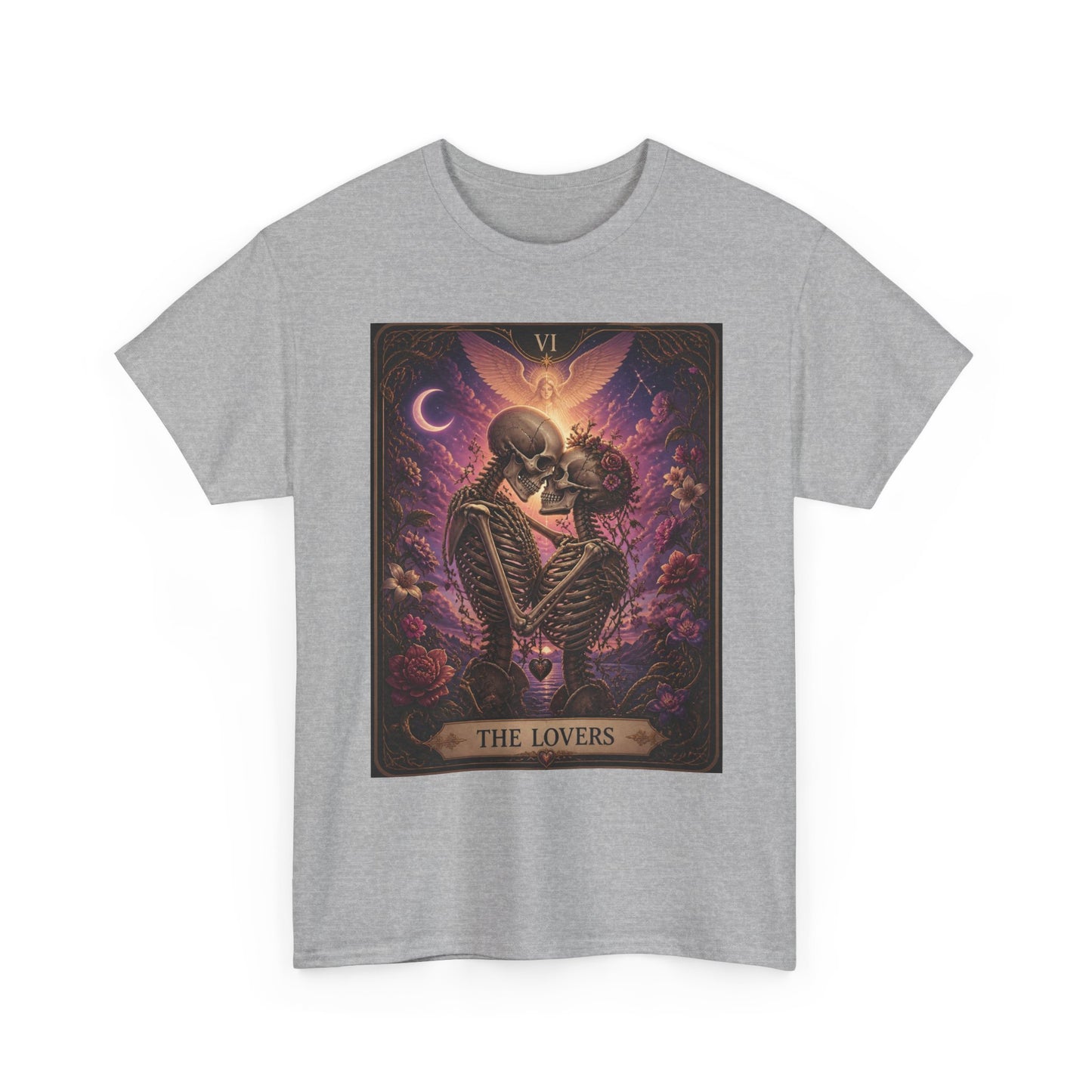 Tarot 'The Lovers' Skeleton Kiss Tee