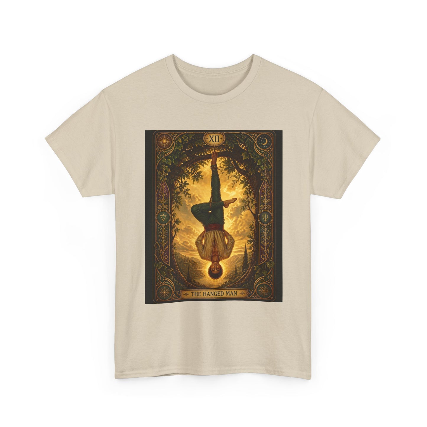 Tarot Hanged Man T-Shirt — Vintage Occult Tarot Card Graphic Tee