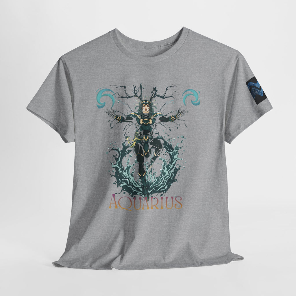 Aquarius Zodiac T‑Shirt — Aquarius Astrology Tee