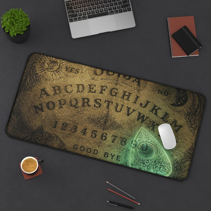 Ouija Board Desk Mat – Vintage Spirit Board Mouse Pad