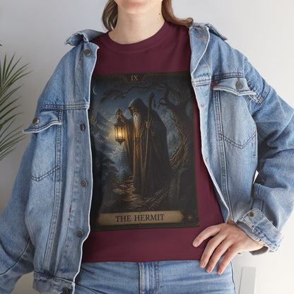 Tarot 'The Hermit' T-Shirt – Mystic Lantern Card Tee